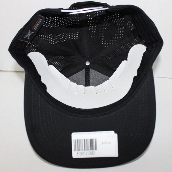 Hooey Habitat Black Trucker Hat Fishing Lure SKU: 6015T-BK Snapback NWT - Picture 9 of 11